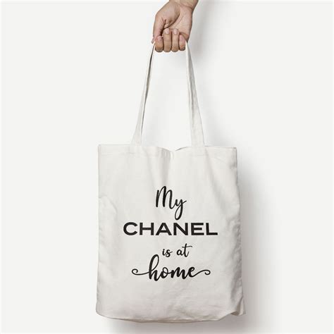 my chanel is at home bag